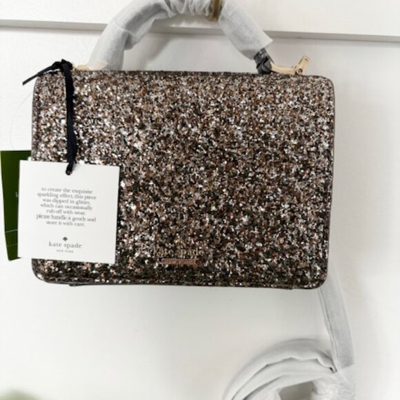 Kate Spade Laurel Way Glitter in Gunmetal NWT - Picture 6 of 7